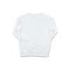 STONE ISLAND Kids Ss23 Solid Color Round Neck Long Sleeve Sweatshirt Kids Sweatshirt White 781661340-V0001