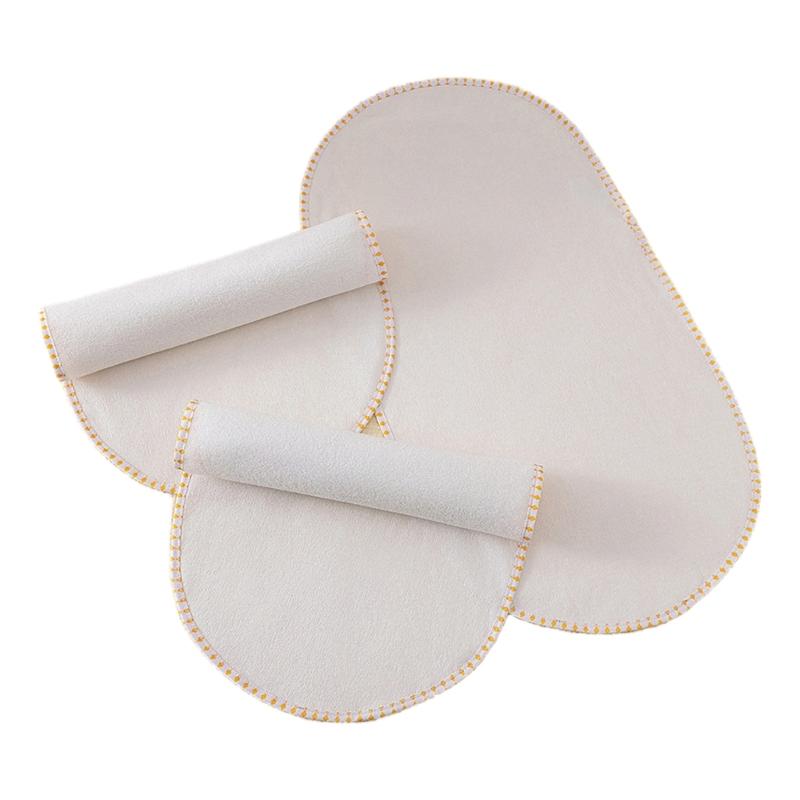 

3pcs Diapering Sheet Protector Strong Absorbent Sheet Bed Pad Cotton Change Pad Infant Breathable Diaper Changing Pad жёлтый