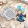 Turtle Shell Silicone Mold Large Sea Resin Mold, 3D for Epoxy Casting, Detailed Marine Art Casting Animal Molds Wall Hanging Decoration, Coastal Ocean