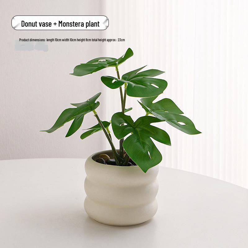 Nordic Green Artificial Potted Plant for Home or Office Decoration