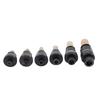 6Pcs Hand Rivet Nut Tool Mandrels Manual Rivnut Tool Mandrel Set Accessories 10# 24 3 8 16