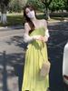 Gentle Wind Summer Skirt Loose Medium and Long Suspender Dress New Temperament Thin Sleeveless Long Dress Women