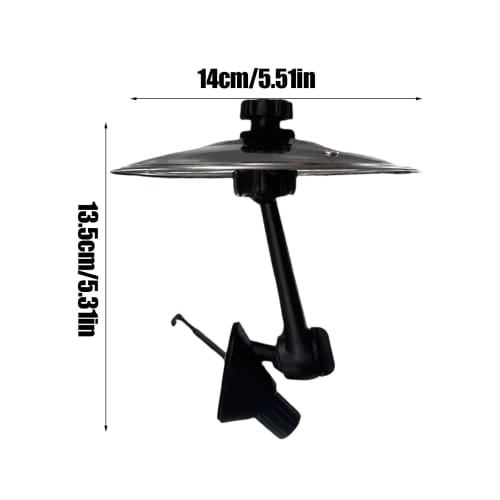 Auto Crash Becken, 2025 verbesserte Schwammmodell Belüftung, drehend, einfache Installation, Musik Crash Becken, mehr Spaß für Musikliebhaber, Fahren, Reise-Geschenk