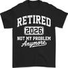 O'fishally Retired Est 2026 Lustiges Fischer Angler Angeln Unisex T-Shirt Reprin