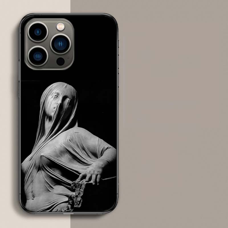 

Carving Victory Posture Disaster Phone Case For Iphone 17 Air 15 Pro 14 Plus 16 Pro Max 17E 16E 12 13 Mini 11 Cover Cute Fundas iPhone 14 Plus