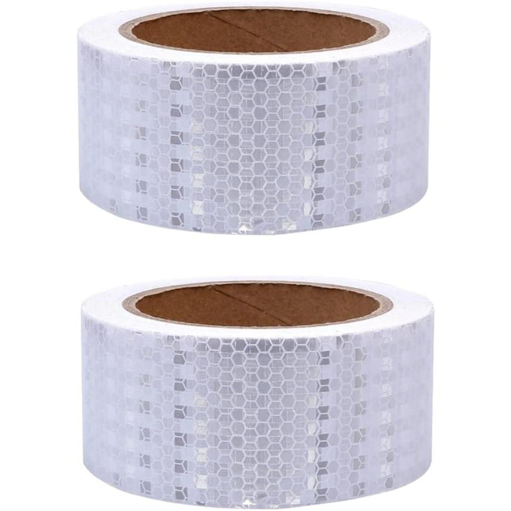 Reflective Tape, 9M x 5CM Warning Sticker High Intensity Reflector Tape Waterproof Safety Tape, 1 Pack Self-Adhesive Security Marking Tape