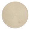 Podkładka Na Stół Pod Talerz Okrągła Słomkowa Beżowa 38cm 1szt