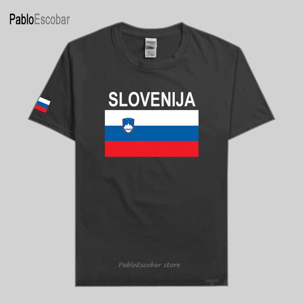 Slovenia Slovene Men T Shirt Jerseys Nation Team Tshirt Cotton Tshirt Clothing Tees Country Sporting SVN Slovenija SI