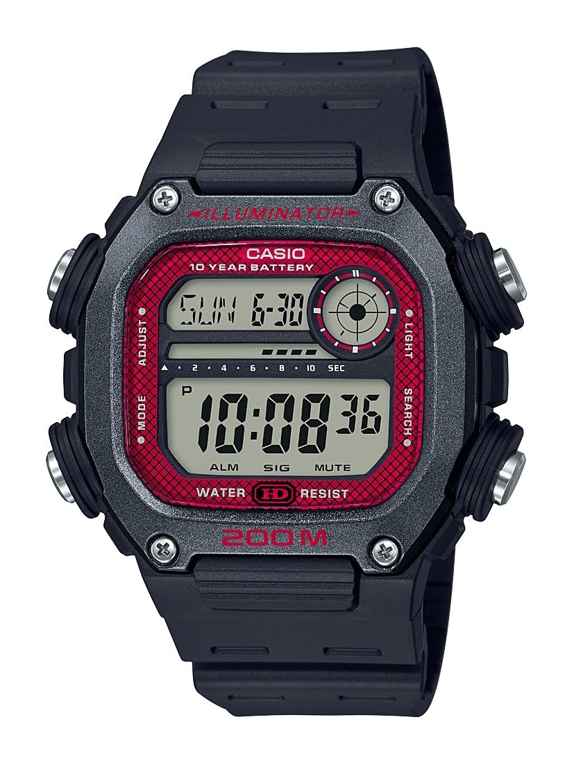 Casio Youth Gray Digital Casual Quartz Watch Shipping DW-291H-1B Men s (International Available)