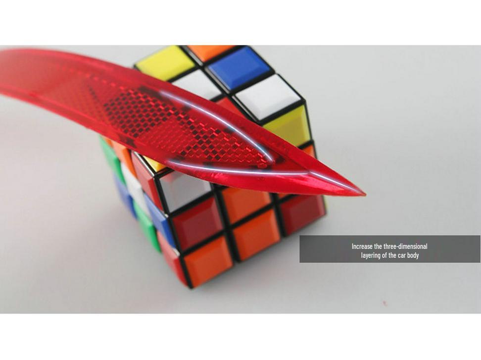 13-16 Volkswagen Jetta Santana Πλαίσιο Πίσω Φωτός Ομίχλης & Διακόσμηση Χείλους Ανακλαστήρα Προφυλακτήρα