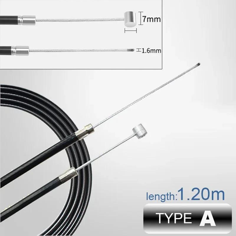 

Brake Cable Front Rear Drum Rising Brake Line Strengthen for Motorcycle Scooter Moped Bike type-A 1.2M