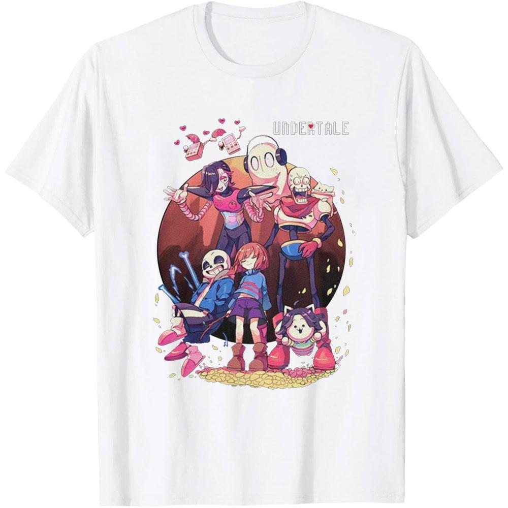 

Role Play Undertale Heroes TShirt Woman Man Summer Fashion Casual Cotton Graphic T Shirts Streetwear Outdoors Camisetas S