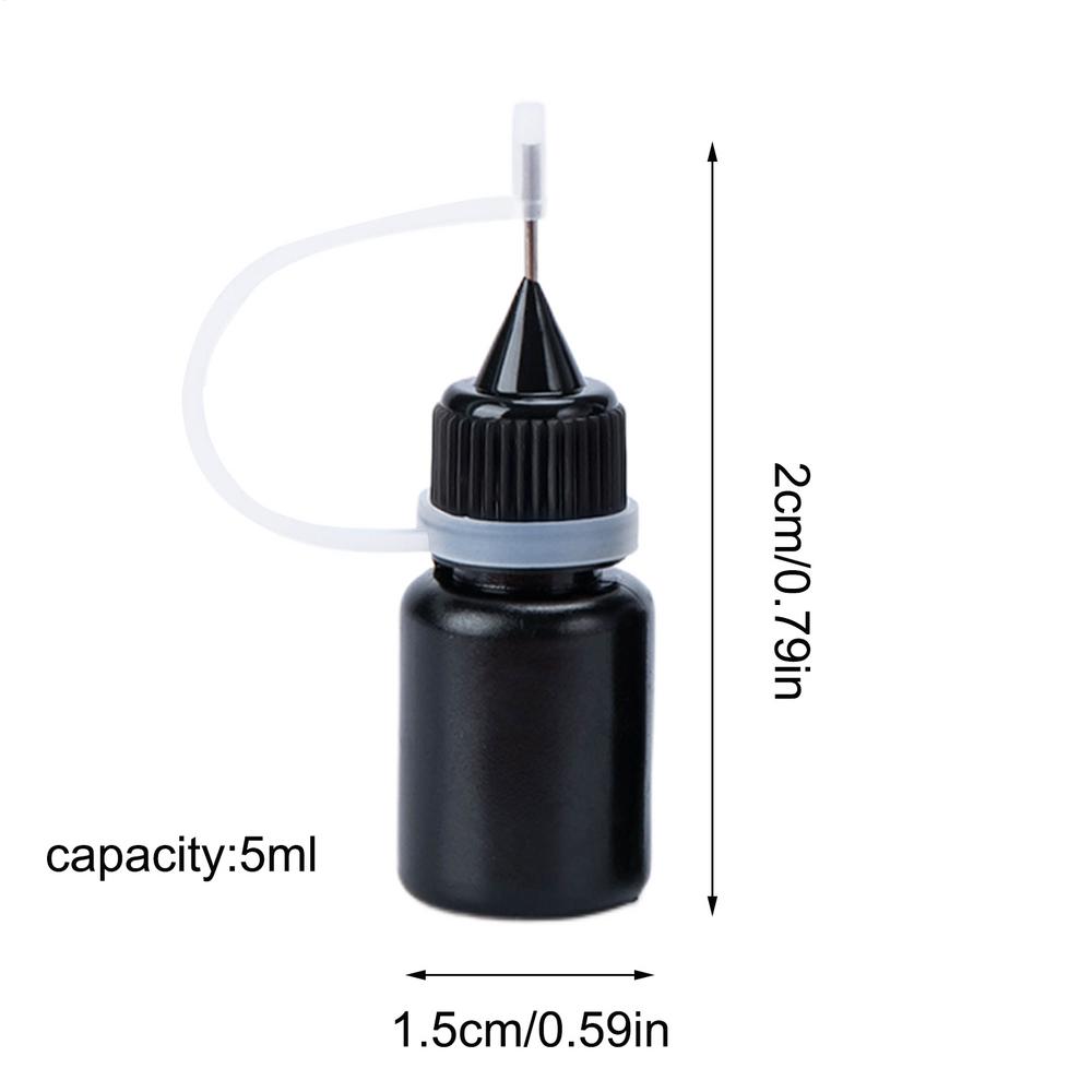 

5ml Ink Stamp Refill Waterproof ID Information privacy stamp roller Identity Theft Protection Roller Stamp Roller Accessories