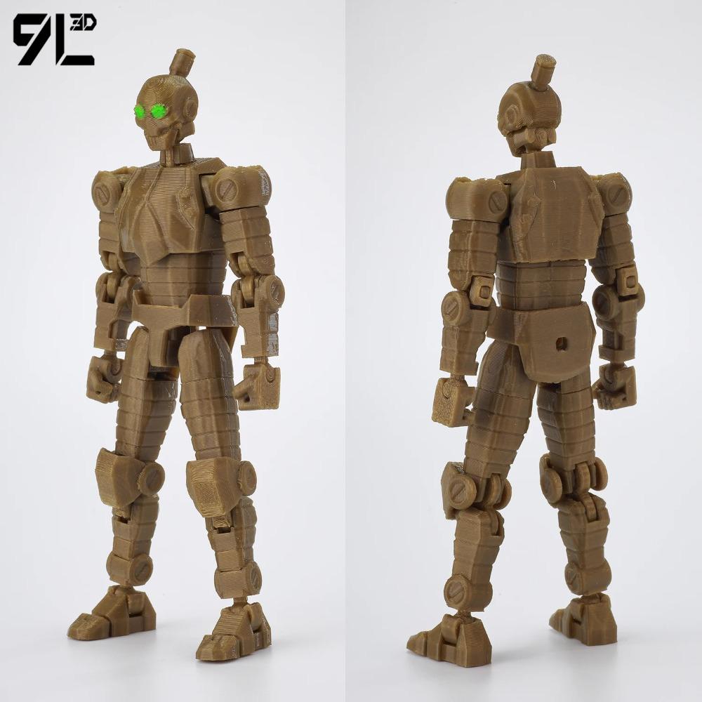 9L3D Dummy13 Lucky13 Invincible Boy Betrayal Anime Multi-Jointed Mechanical Limbs Action Figures Youth Titan13 Battle Toys Gifts