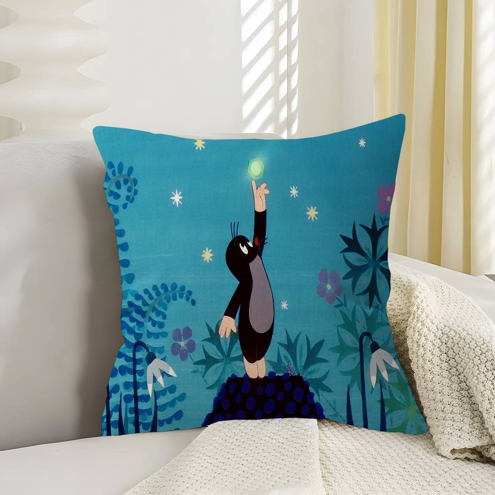 M-Mole K-Krtek Cartoon Cushion Cover Decorative Pillow Sofa Home Decor case pillow cases
