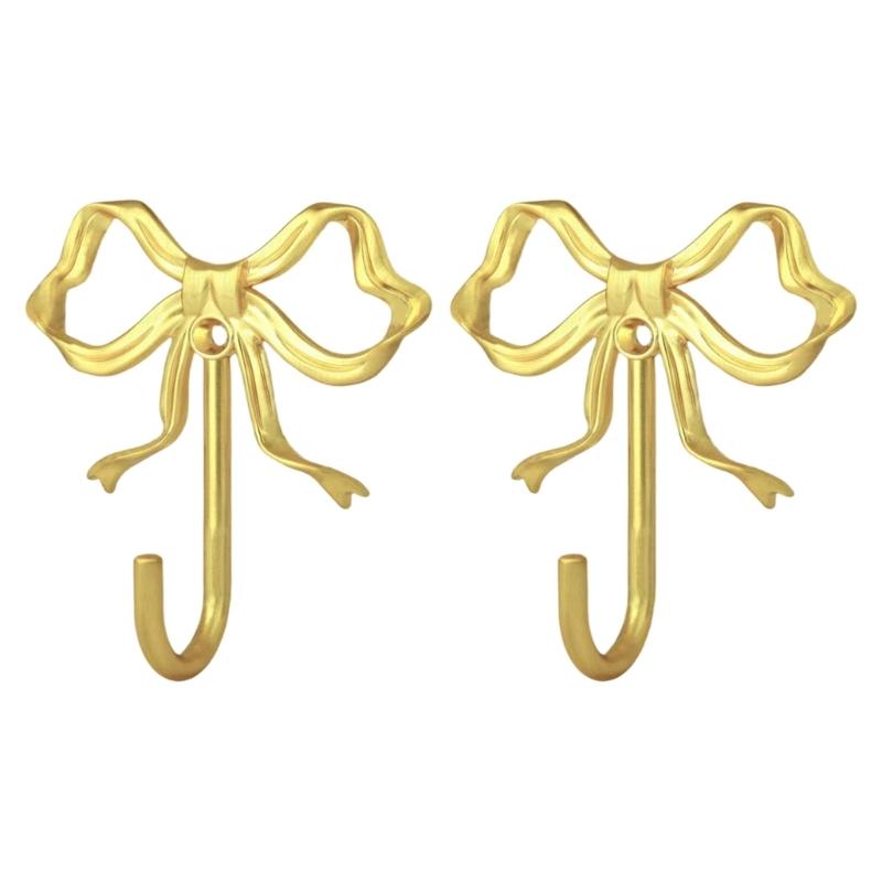 Stilvolle Metall-Schleifen Türhaken mit hoher Tragkraft Werkzeuglose Montage Für Schlafzimmer-Aufbewahrung