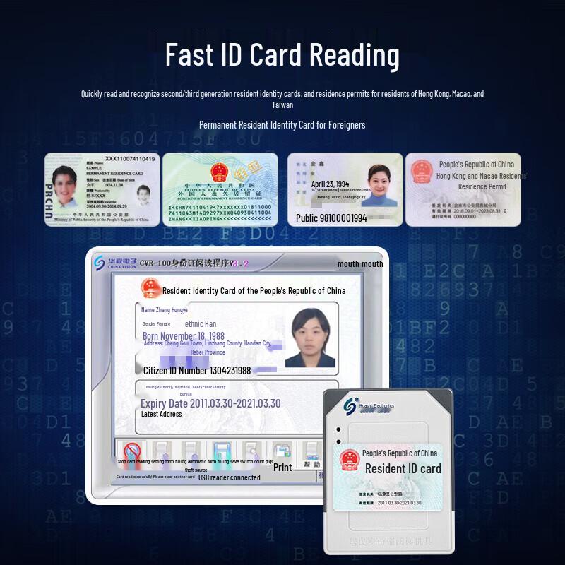 CVR-100N Resident ID Card Reader