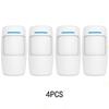 Staniot PIR Motion Sensor Smart Home Human Infrared Detector Compatible 433Mhz Wireless Security Alarm System Work with Alexa