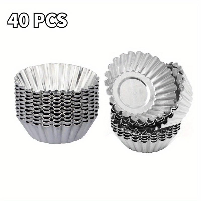Reusable Baking Molds for Egg Tarts Cookies Puddings Non-Stick Easy To Clean Professional Pastry Tools Baking Accessories