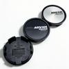 4pcs Advan Racing Logo Emblem Car Wheel Center Caps 58MM Clip 53MM Wheels Hub Cap Rim Hubcaps Dust Cover Replace Car Accessories