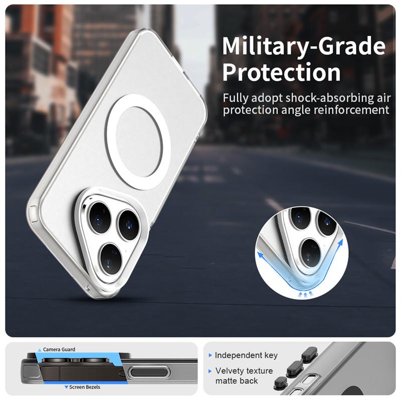 Magnetic For Huawei Pura 80 Case Magsafe Wireless Charging Cover Huawei Pura 80 Pro Plus Pura 80 Ultra Matte PC Protective Cases