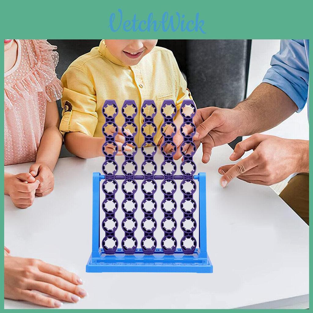 Interactive Plastic Desktop Game With Rotating Four-in-a-row Indoor Fun For Kids And Families Shantou China
