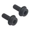 2pcs M8-1.25x20mm Left Hand Blade Bolt N600011 For DWS715 DWS779 Miter Saw Replacement Parts Black Hardware