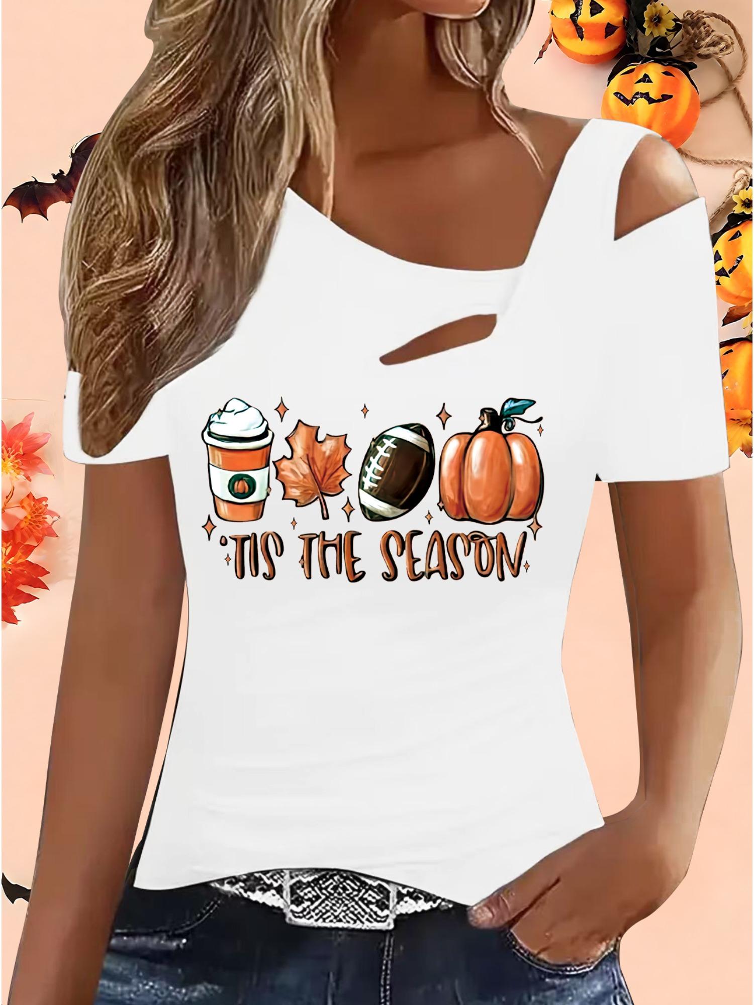 

Women s Loose Halloween and Christmas Gift Tops Blouse Shirt S