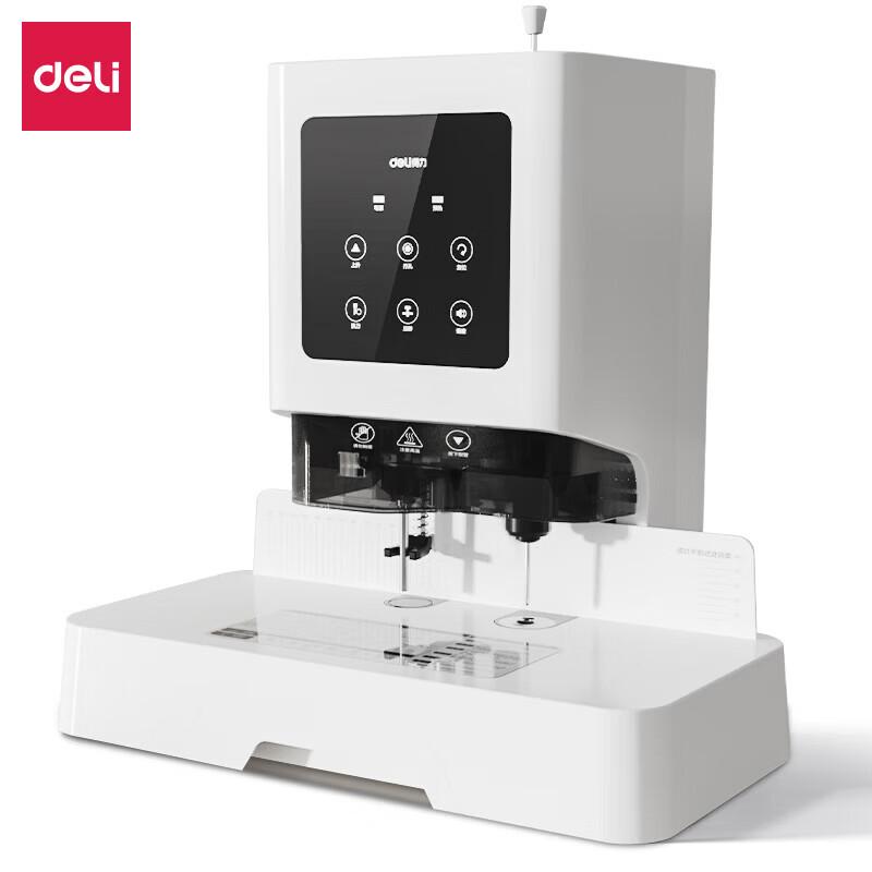 

Deli 14602 Automatic Financial Binding Machine CN plug (adapter included)