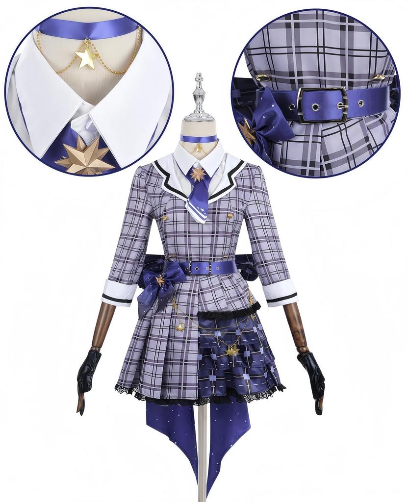 VTuber Cosplay Hoshimachi Suisei Cosplay Costume VTuber Cosplay Hoshimachi Suisei Cosplay Costume Virtual YouTuber VTuber Hololive [NOKIJP] Sui-chan