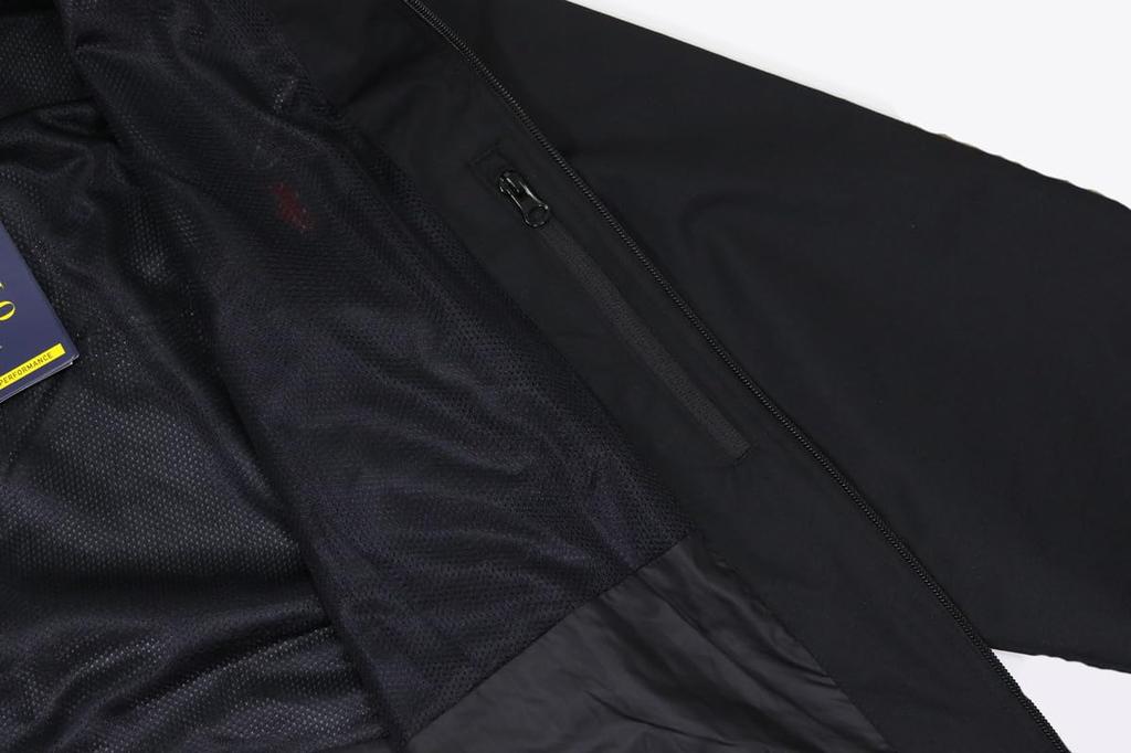 POLO RALPH LAUREN Performance Shell Velikost Černá Pánská Bunda/Větrovka/Mikina s kapucí, M, (Kód produktu 01010045)
