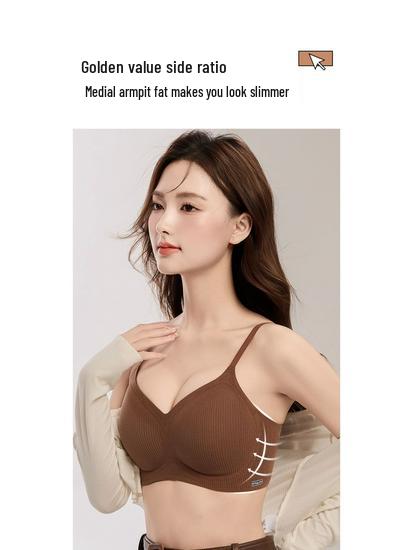 2025 Women's Seamless Lifting Push-Up Bra - No Underwire, Small Chest Shaping