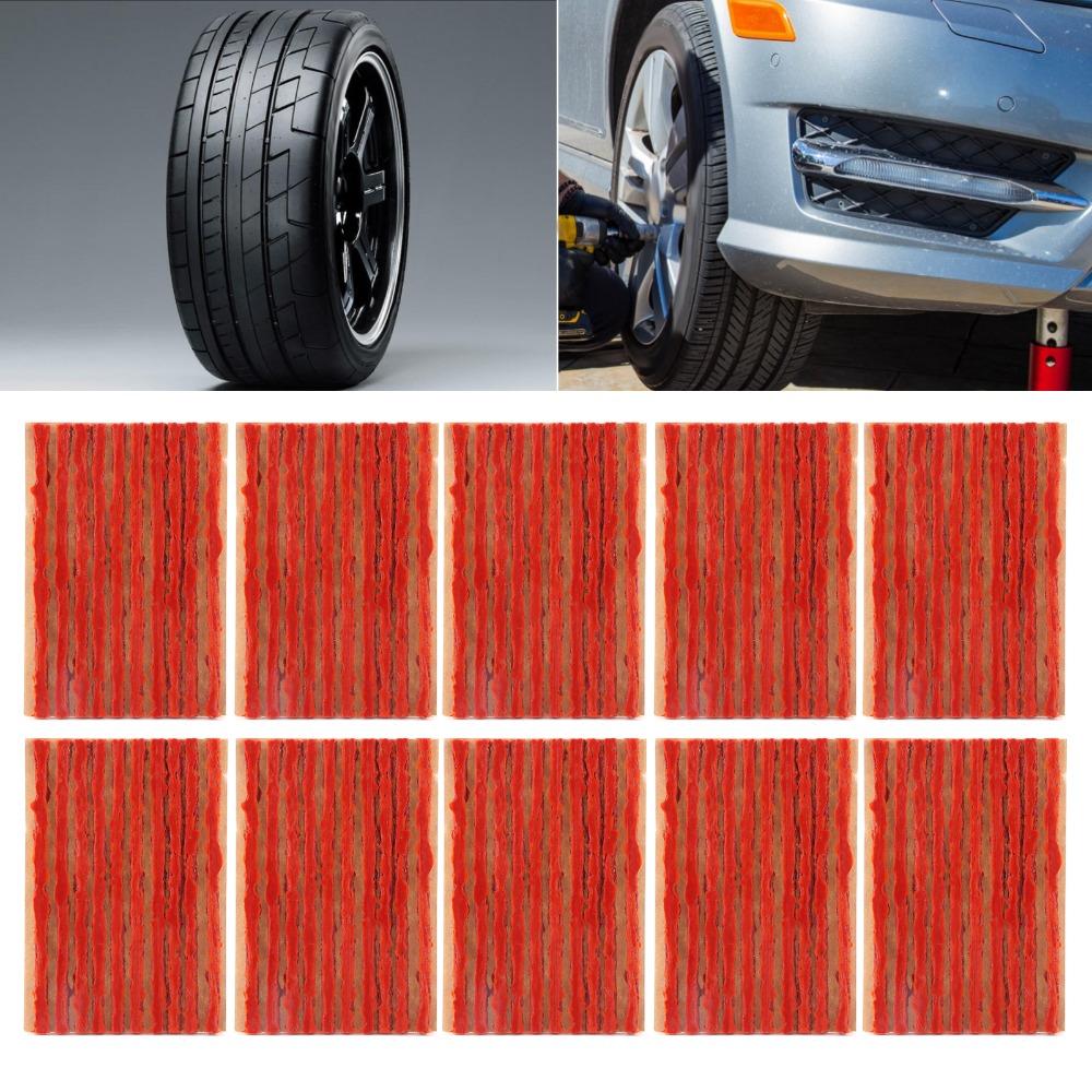 100PCS 100 x 3mm Tubeless Tire Repair Plug Tyre Sealing Strip  Tubeless Off-road Tire Repair