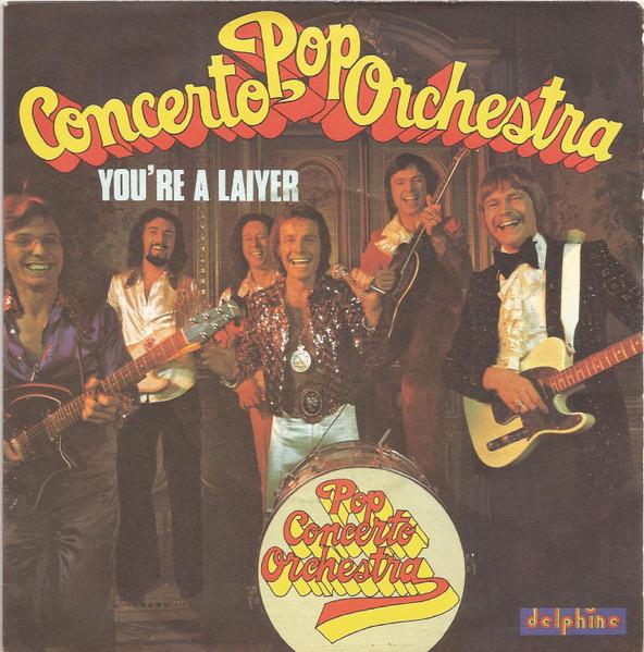 

7-дюймовая пластинка POP CONCERTO ORCHESTRA Youre A Laiyer 64015 Delphine 1975 Франция Рок Б/у