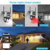 4K 8MP Wifi Camera PTZ Outdoor Dual Screens Human Detection Dual Lenses 4MP Security Protection IP Camera Audio iCSee App