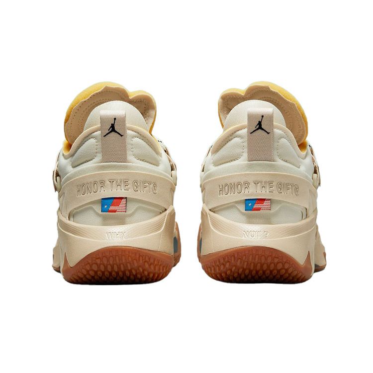 Air Jordan Honor The Gift x Jordan Why Not Zer0.5 PF Inner City Unisex Sneakers Cream Beach Rattan DQ1982-200