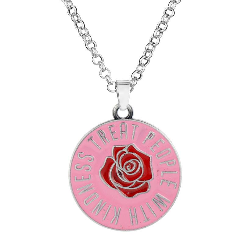 

Harry Styles Rose Keychain With Pendant For Travel Gift And Collectors Item Necklace