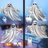 Halloween, White Ghost, Stickers, Glass Stickers, Cabinet Glass Doors, Scene Decoration Stickers, Party Decorations