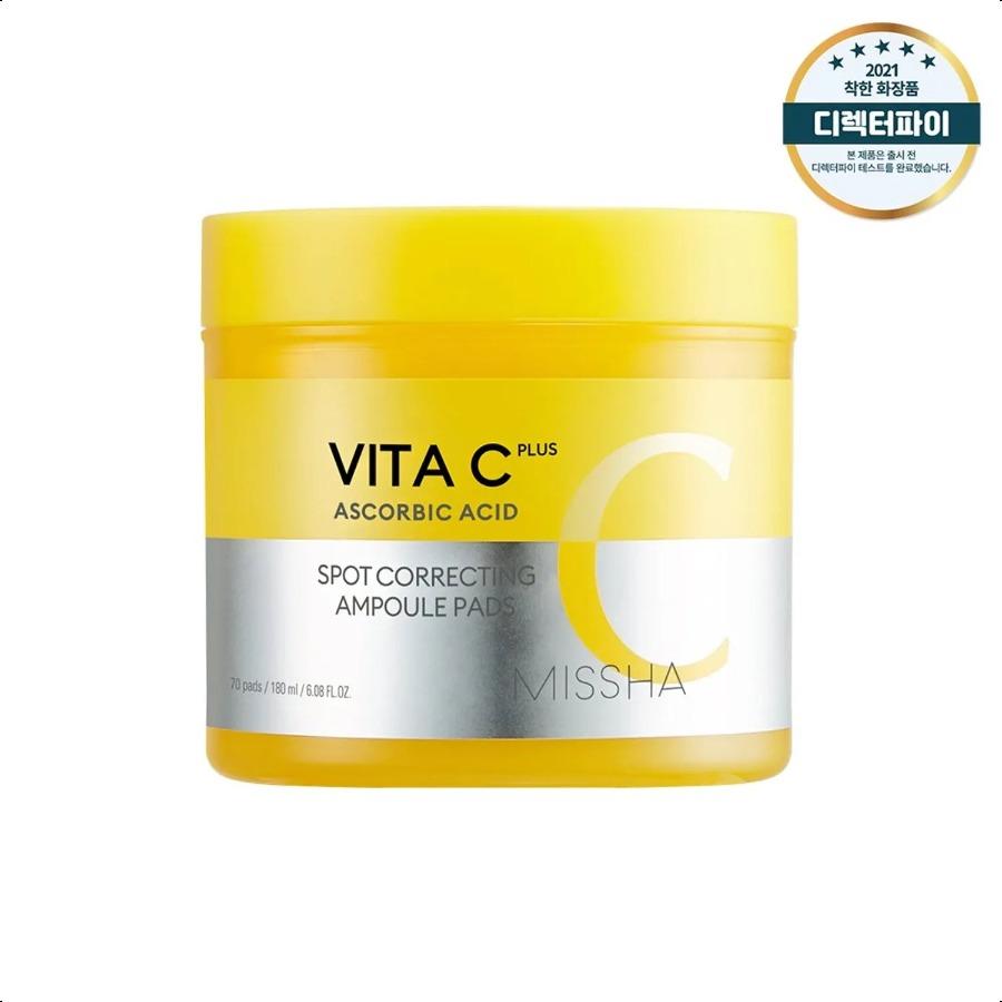 MISSHA Vita C Plus Ascorbic Acid Spot Correcting Ampoule Pads Ampoule Pads