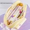 Multilayer Y2K Cartoon Stationery Bag Embroidery Ins Pencil Pouch Cute Korean Pencil Case  Student