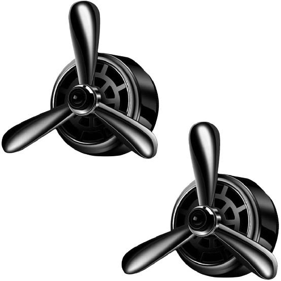 

Car Air Condition Outlet Clip, Stylish Propeller Dashboard Air Vent Trim Clips, Air-Driven Diffuser, Creative Automotive Interior Decoration 1 Count (Pack of 1) чёрный