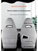 Cartoon Linen Seat Cover for Wuling Hongguang MiniEV Macaron – Full Wrap Interior Cushion