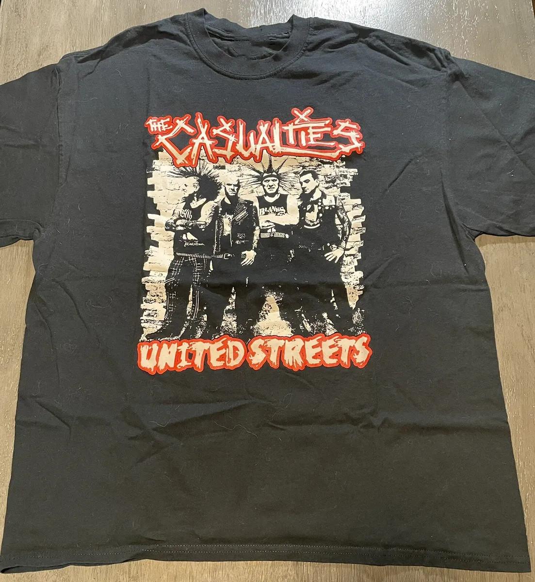 The Casualties Band Members Black T-Shirt Cotton S-234XL XL