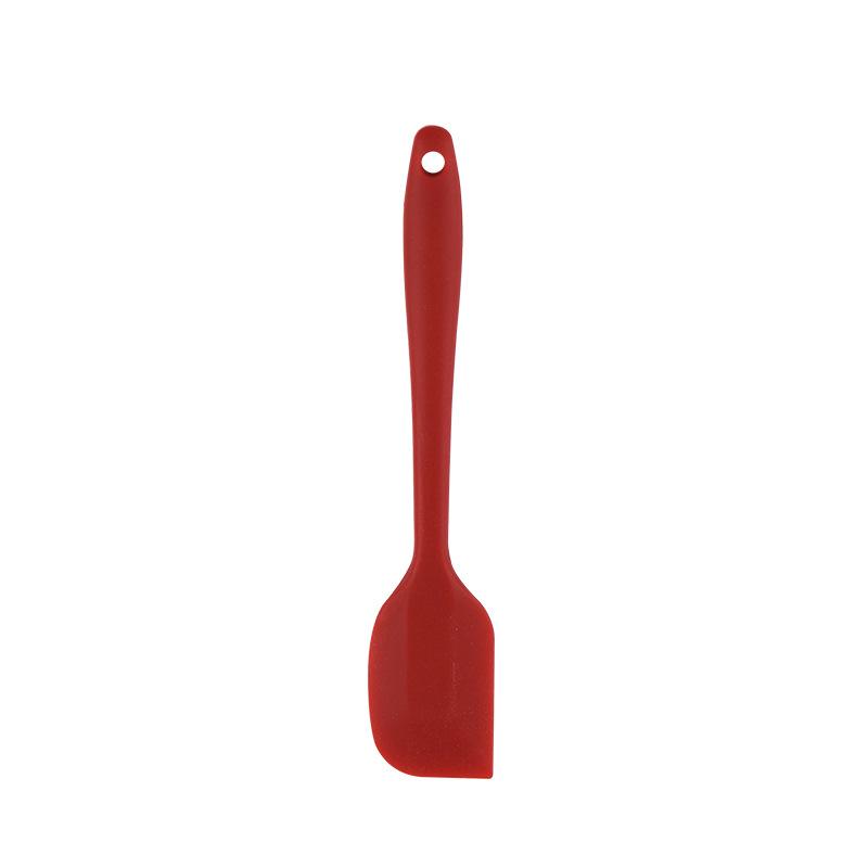 1Pc High Temperature Food Grade Integrated Silicone Scraper Cake Cream Spatula Silicone Whipping Cream Scraper Baking Tool