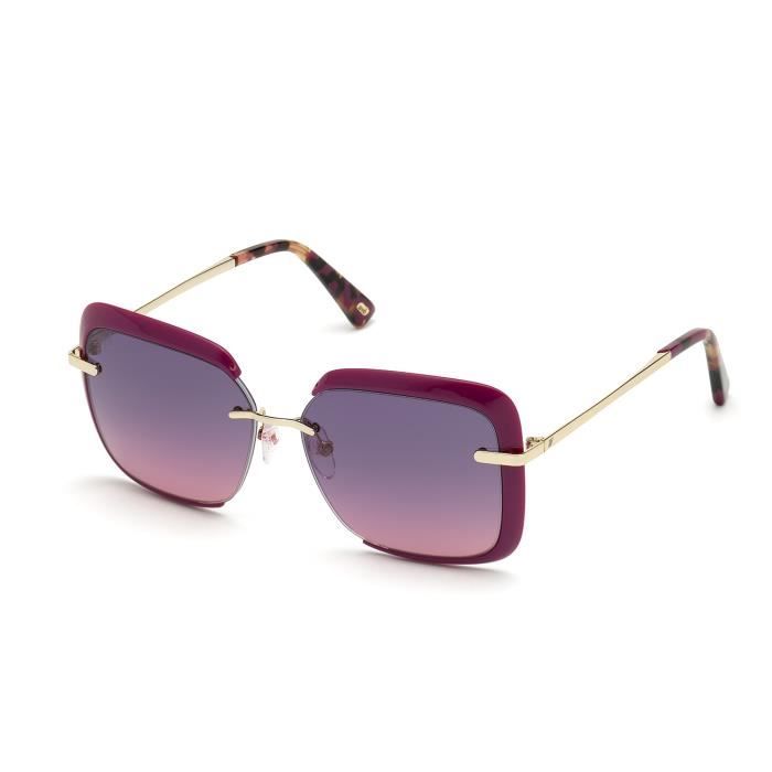 Lunettes de soleil - Web - WE0284 - Violet - Protection catégorie 3 - Style tendance