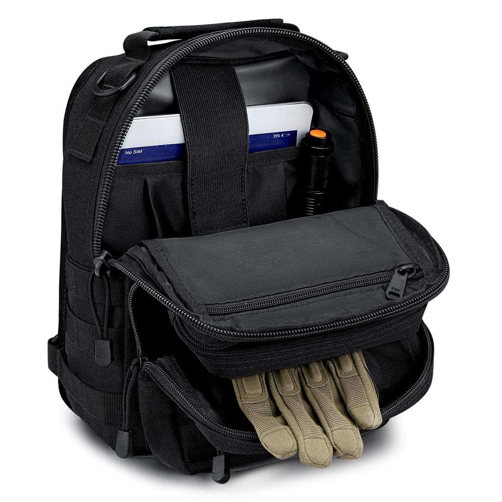 Body One Shoulder Sling Tactical Chest Large Outdoor [G4Free] Bag, Bag, Bag, Bag, Bag, Crossbody, Leather, EDC, Small, Capacity, Durable, Commuting,