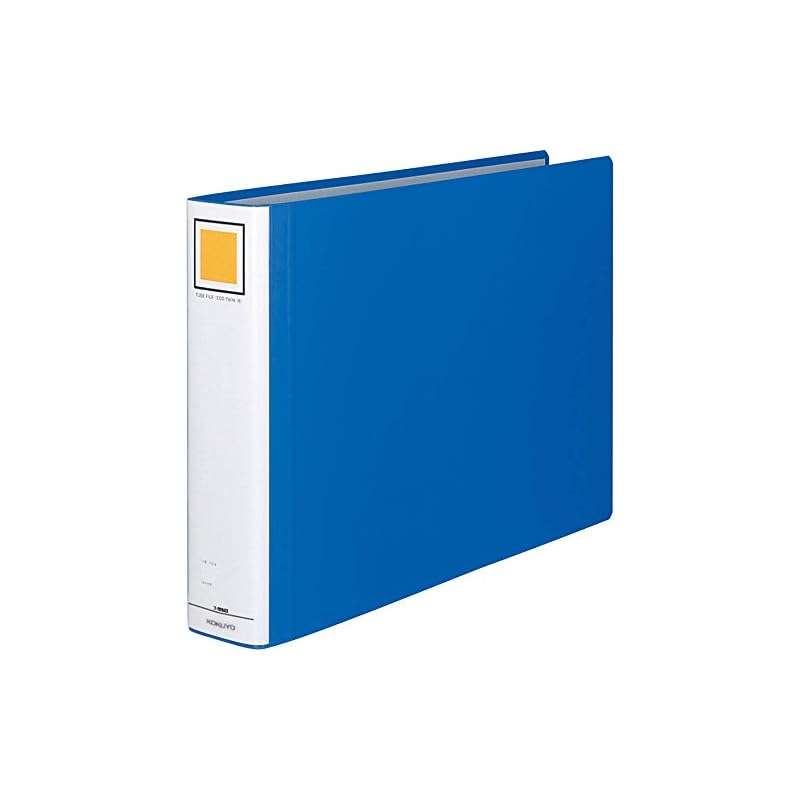 KOKUYO KOKUYO Fu-RT663B Tube File Eco Twin R A3 Horizontal 60mm Binding 2 Holes Blue