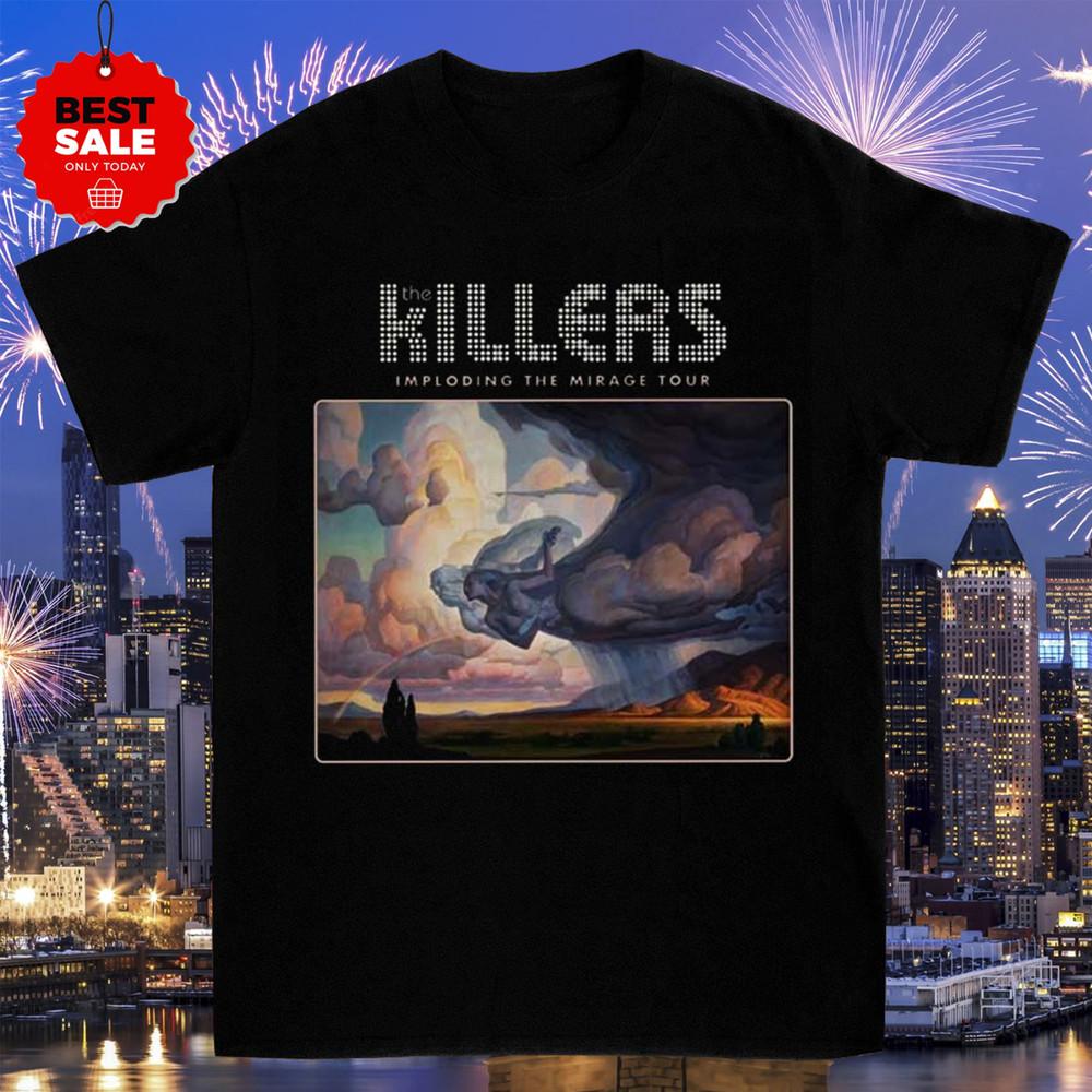 The Killers Band Imploding The Mirage Tour 2022 Best T Shirt GO262 Unisex T-Shirt XXL