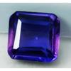 Genuine Purple Square Cut Tanzanite 7.05 Carat Natural Loose Gemstone CERTIFIED A-4037