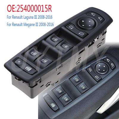 Renault Fluence Megane Laguna 2008-2016 için Araba Aksesuarları Ön Sol Elektrikli Cam Düğmesi Kaldırıcı Kontrol Düğmesi Parçaları